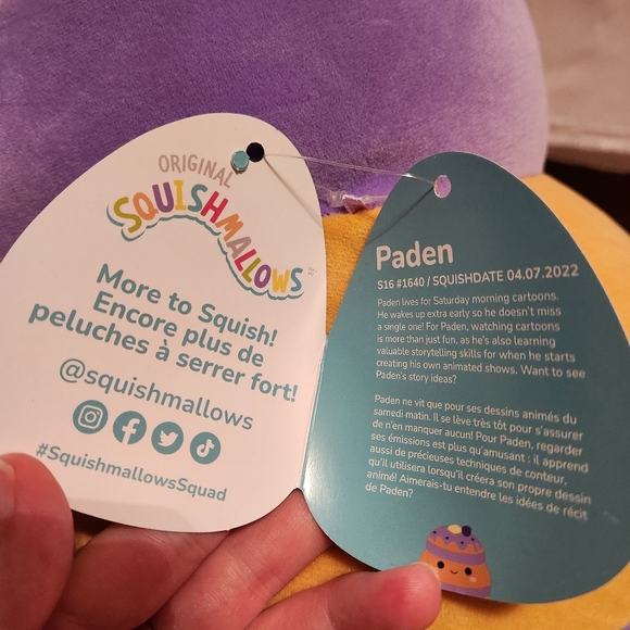 Paden Squishmallows Blueberry Pancakes - Picture 6 of 7